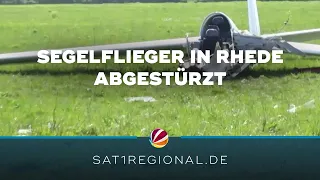 Segelflugzeug in Niedersachsen abgestürzt