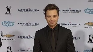 Sebastian Stan BUCKY BARNES "Captain America: The Winter Soldier" World Premiere