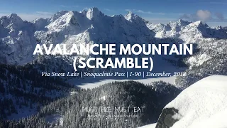 Avalanche Mountain Scramble Via Snow Lake