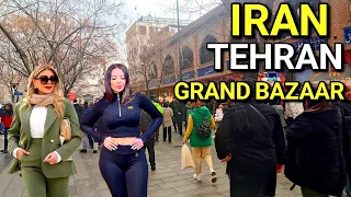 Tehran Grand Bazaar Tour | Iran Walk 2024