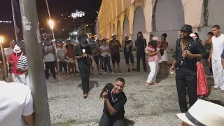 CHEGADA DE ZÉ PRETINHO NA LAPA RIO DE JANEIRO