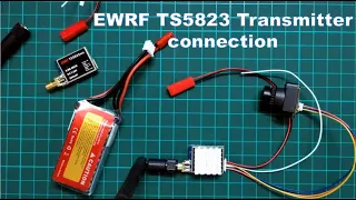 EWRF TS5823 Transmitter connection and data sheet Explanation