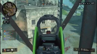 CoD Black Ops 4 Blackout Alcatraz - Camping Inside The Water Tower Glitch For A 9 Kill Win