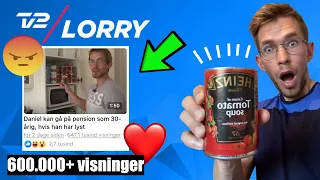 Økonomisk uafhængig på tomatsuppe og havregryn - LIVE Q&A med reaktioner på TV2 Lorrys virale video!