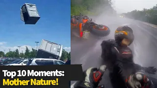 Top 10 Moments: When Mother Nature Strikes Back