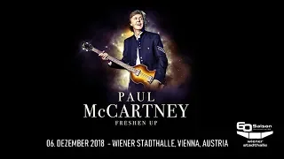 PAUL McCARTNEY Live at Vienna Stradthalle - 6th Dec. 2018