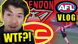 ESSENDON ARE ACTUALLY *GOOD* NOW!? Essendon vs Gold Coast AFL Matchday Vlog 2022