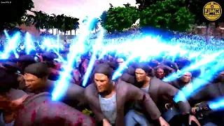 JEDI KNIGHT 120,000 vs 200,0000 MEDIEVAL KNIGHT & GOLDEN KNIGHT / Ultimate Epic Battle Simulator 2