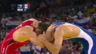 Uzbekistan vs Russia - Wrestling - Men's 74KG Freestyle - Beijing 2008 Summer Olympic Games