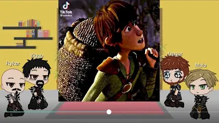 Httyd Rtte React To Hiccup | reaction video | No Part 2 |