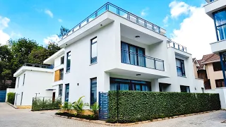 TOURING a Ksh 75,000,000 LUXURY 3 LEVELS 5 BEDROOMS NAIROBI KENYA HOME | 6 UNITS GATED COMMUNITY