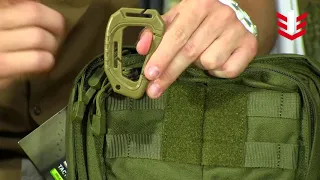 Обзор от Prof1. Карабин тактический пластиковый "TACTICAL CARABINER MOLLE" (2 шт.)