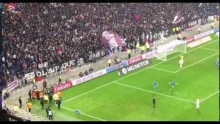 Lyon vs Marseille ABANDONED as Payet is struck by object! - FAN FOOTAGE