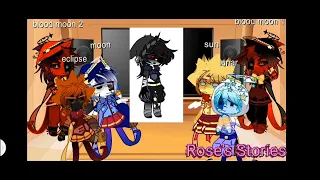 sun and moon show react to their meme (part 3) /gacha life (my au)