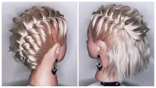 🌿ПРИЧЕСКИ на КОРОТКИЕ ВОЛОСЫ на 1 сентября🌿QUICK AND EASY HAIRSTYLES🌿©LOZNITSA