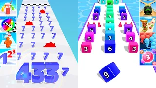 ✅ Satisfying Mobile Games - Number Master, Marble Run 3D - Android,iOS Gameplay