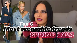 Top 6 Wearable Spring 2024 Fashion Trends | Which shoes are making a huge comeback?