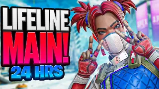 I Became a LIFELINE MAIN For 24 HOURS! Is she GOOD!?