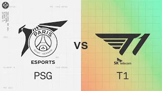 PSG vs. T1 | 2022 MSI Rumble Stage Day 1 | PSG Talon vs. T1