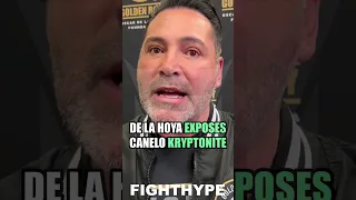 DE LA HOYA EXPOSES CANELO KRYPTONITE; REVEALS MAJOR FLAW THAT WILL GIVE HIM "A LOT OF PROBLEMS"