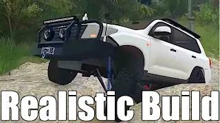 SpinTires MudRunner: NEW REALISTIC BUILD! LAND CRUISER J200