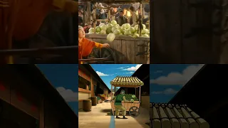 Comparação Live Action Vs Animação Parte 3 - Avatar: O Último Mestre do Ar