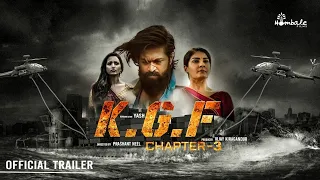 KGF CHAPTER 3 | Official Trailer | Yash | Prabhas | Prasanth Neel | Vijay Kirangandur | Trailer 2023