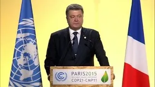 Porochenko warns of "environmental disaster" in eastern Ukraine