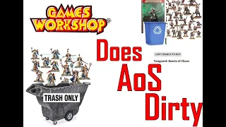 GW TRASHING Age of Sigmar Models: Leaving the Range or "Just" Unsupported