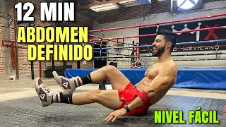 Rutina de Abdominales Para Principiantes (12 MIN) Ejercicio en Casa Para Marcar Abdominales