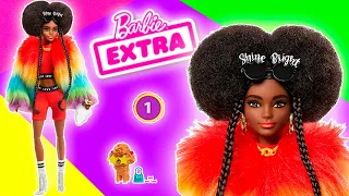 Barbie Extra #1/Review/Обзор и распаковка куклы