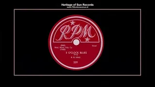 (1951) RPM 339-A ''3 O'Clock Blues'' B.B. King