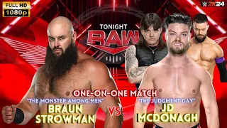 Braun Strowman vs JD McDonagh - One-on-One Match | WWE2K24 | GameCity