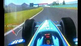 Fernando Alonso magny-cours 2006 onboard