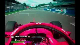 Kimi Räikkönen Monza Italy 2018, Kimis reaction to pole position part 2