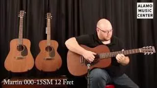 Martin 15 Series: 000-15SM vs 000-15M vs D-15M Comparison