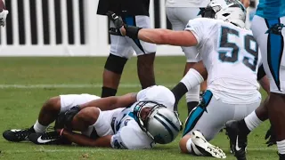 Panthers Cockrell suffers serious injury during training camp