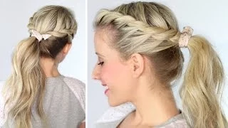 twisted ponytail