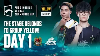 [EN] 2022 PMGC League Group Yellow Day 1 | PUBG MOBILE Global Championship