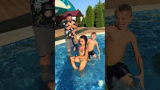 Hahaha! Cold Pool😂🤪😂🧊🥶 #damus #tiktok #comedy #funny #family