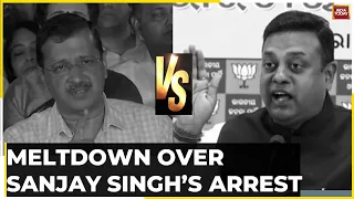 Watch Liquorgate Dangal, High Drama And Street War After AAP Leader Sanjay Singh's Arrest