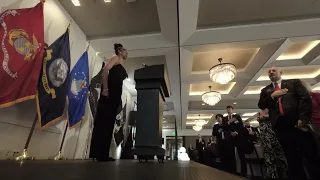 Felita LaRock Sings American National Anthem: 3rd Annual Fisher House Michigan Gala