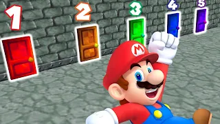 Super Mario: Mystery Doors Escape Room!! [Funny Super Mario 64 Dream Mod]