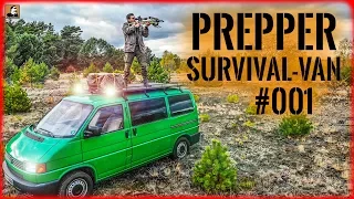 Flucht mit PREPPER NOTFALL VAN #001 | ÜBERLEBEN im ERNSTFALL | Survival Mattin