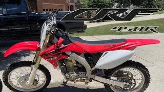 2007 Honda CRF450R Been Sitting Ep56