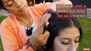 DOÑA BLANCA SPECIAL, 25 MINUTES ASMR HAIR CRACKING, Reduces stress, moisturizes, relieves headaches