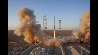 Запуск ракеты Протон М. Космодром Байконур (июль 2021 г)