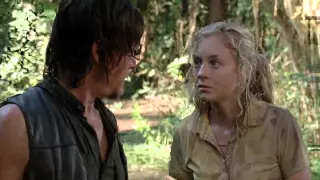 The Walking Dead Season 4 Episode 12 Daryl's and Beth's Fight