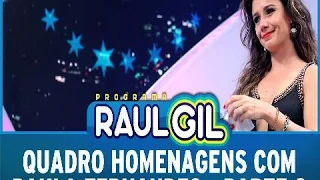 Homenagens com Paula Fernandes - Programa Raul Gil [Parte 2]