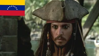 PIRATAS DEL CARIBE version VENEZOLANA *Doblaje* | Juandinipa